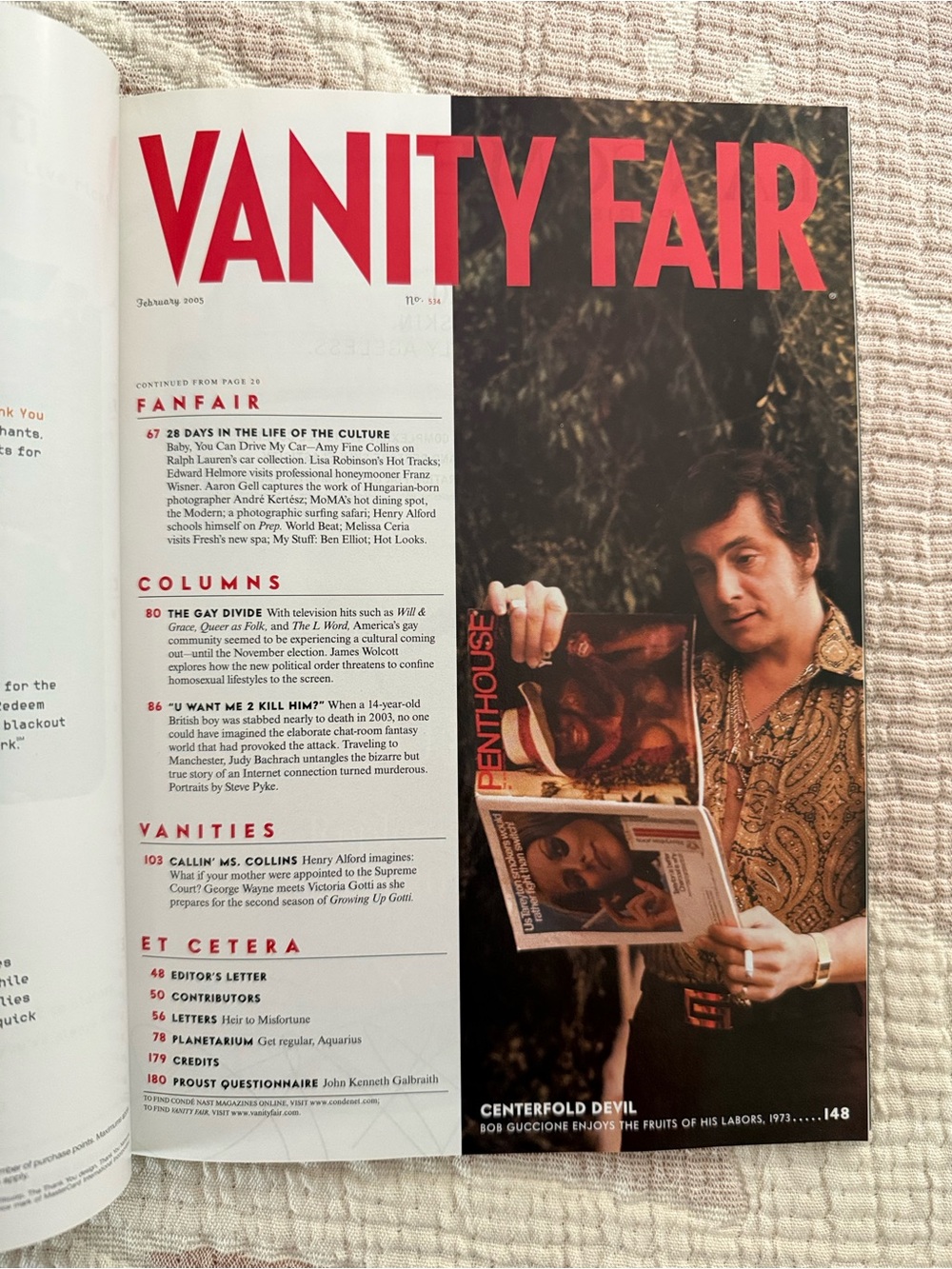 Vanity Fair Cover Featuring Star Wars Cast Feb 2005 - Picture 11 of 12